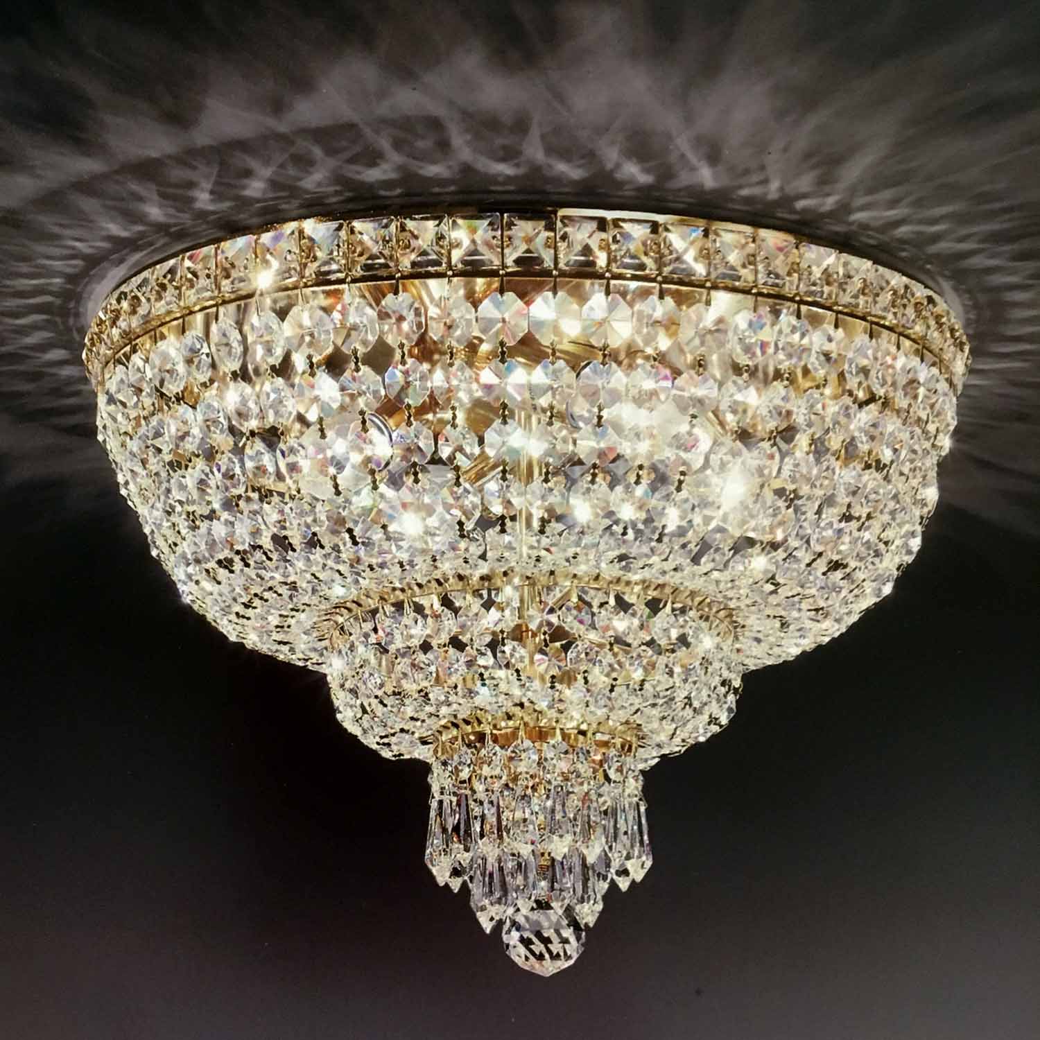 Beethoven 8 Lights Ceiling Chandelier- Murano Glass Lighting